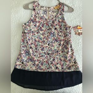 Princess Vera Wang Sleeveless Multicolored Blouse